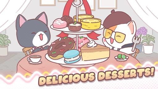 Cukiernia pełna kotów